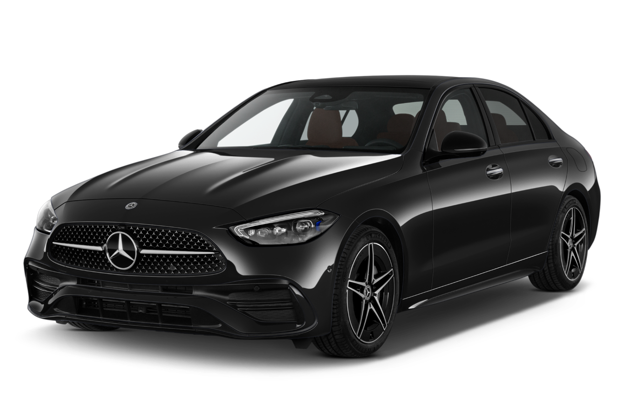 Black Mercedes-C-Class